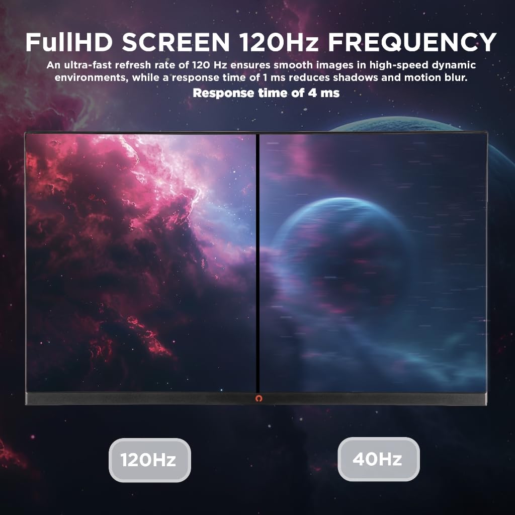 Konix Nebula Monitor Gaming 24" Full HD 120Hz IPS