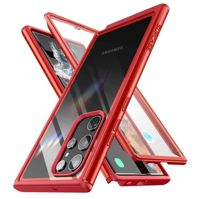 Redpepper Galaxy Cases bumper S22 Ultra nero ibrido slim