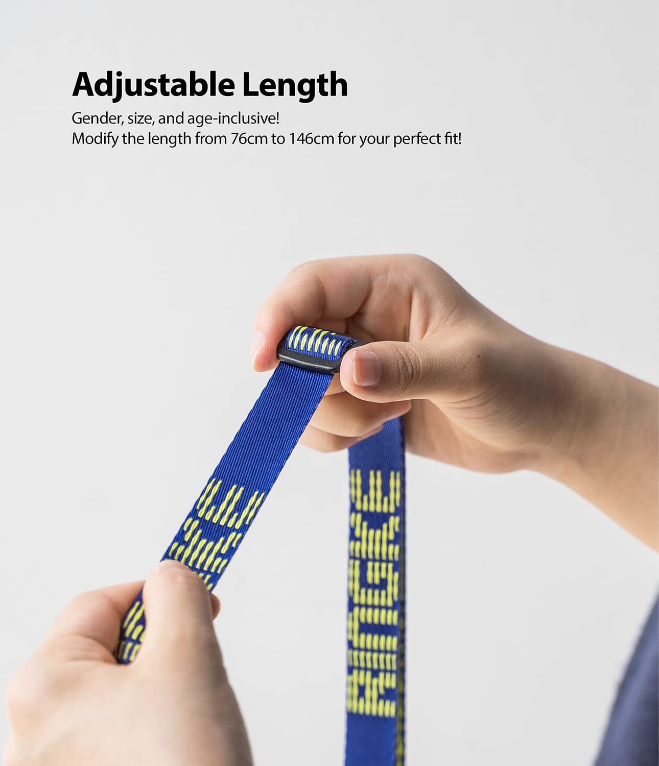 Ringke Strap Shoulder Tracolla Nylon Royal Blue Regolabile