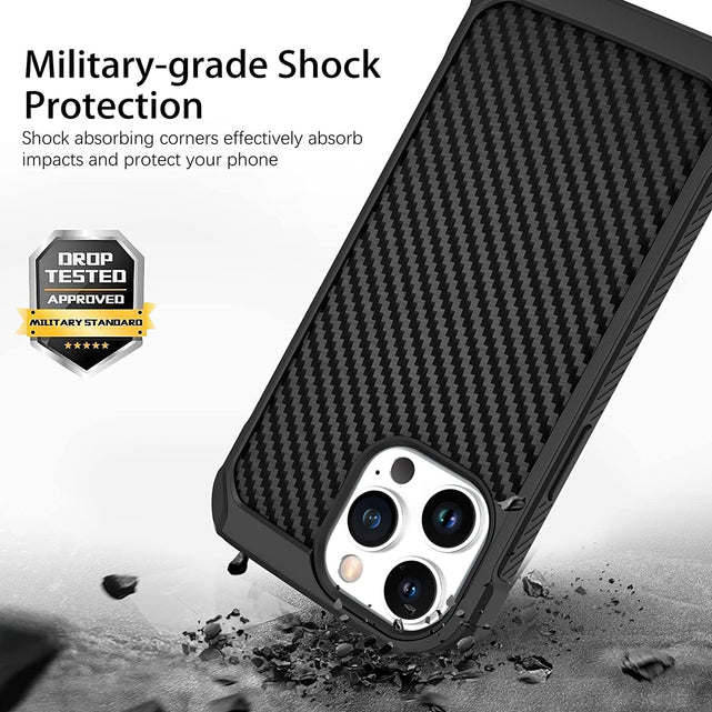 Redpepper iPhone 14 Pro cover carbonio slim antiurto