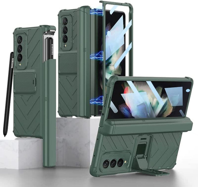 Redpepper Galaxy Z Fold 3 5G Cover Argento con S-Pen