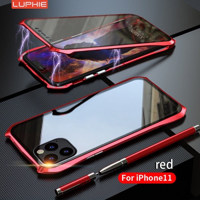 Redpepper iPhone 11 Pro Max Cover Magnetica Bifacciale