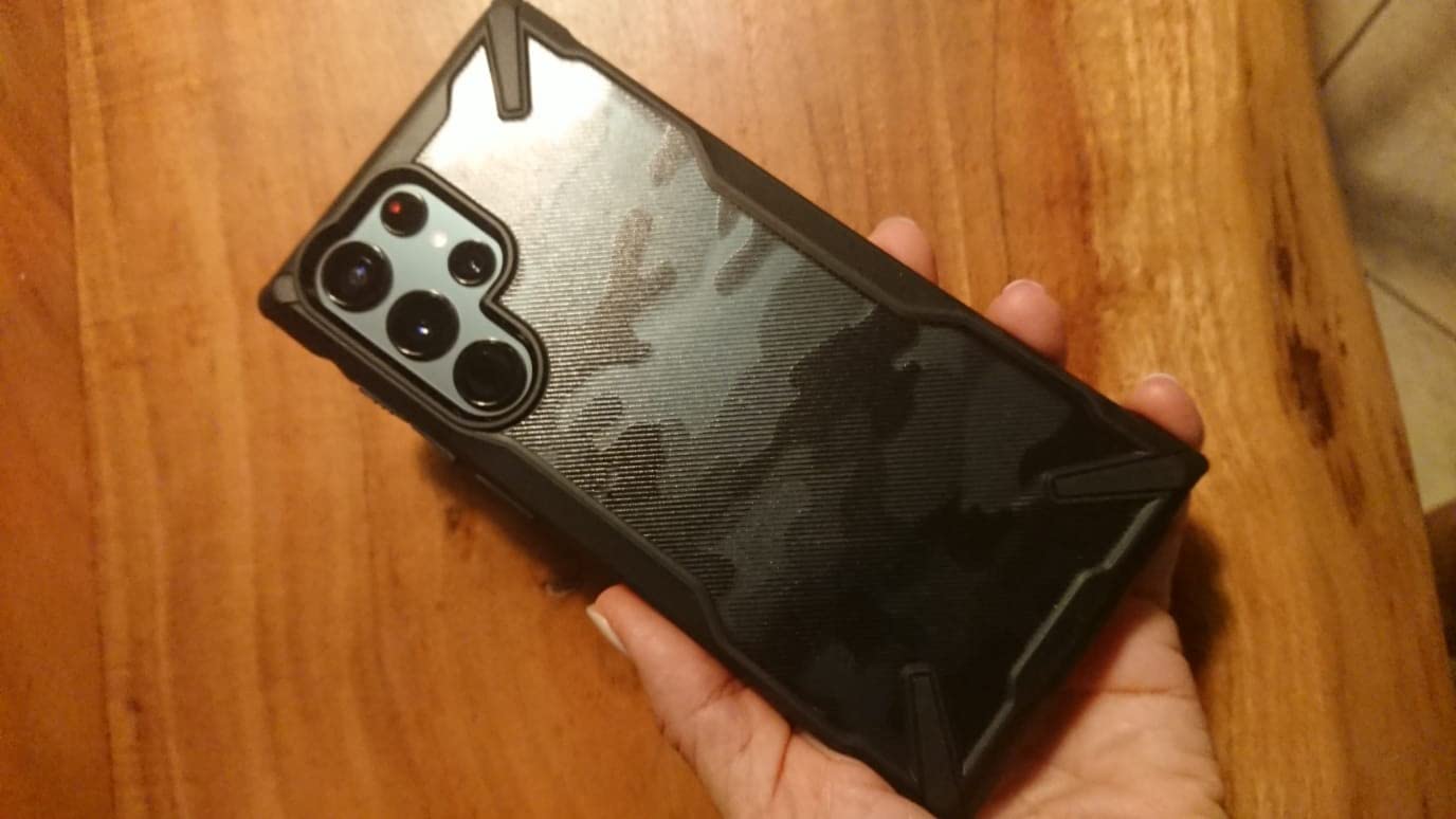 Ringke Fusion-X Cover Galaxy S22 Ultra Antiruto Black