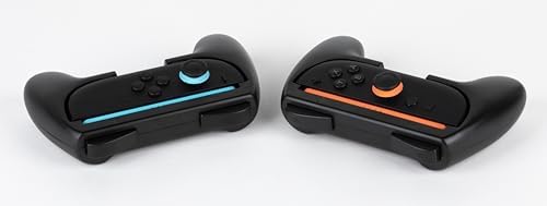 Konix Controllers supporti Joy-Con Switch 2 nero coppia ergonomici