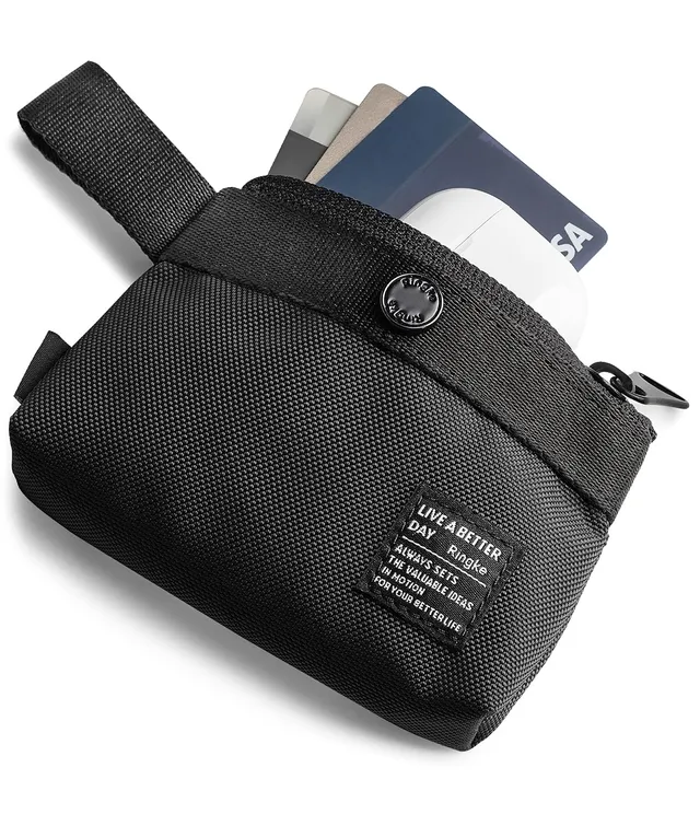 Ringke Mini Pouch Two-Way Bag Pochette Nera Nylon AirPods