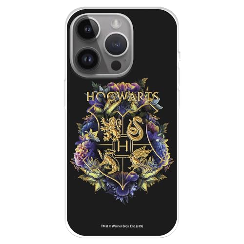 Licenze Ufficiali Hogwarts cover iPhone 15 Pro Max trasparente