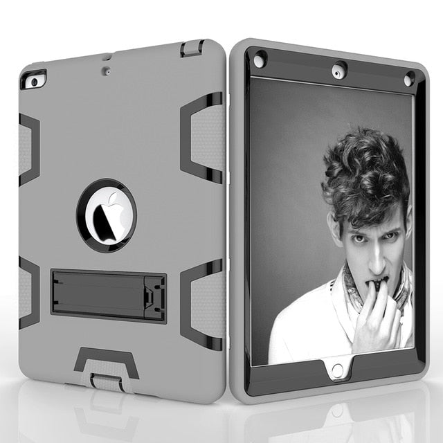 Redpepper cover iPad 9.7 2017 2018 antiurto full body bimbi