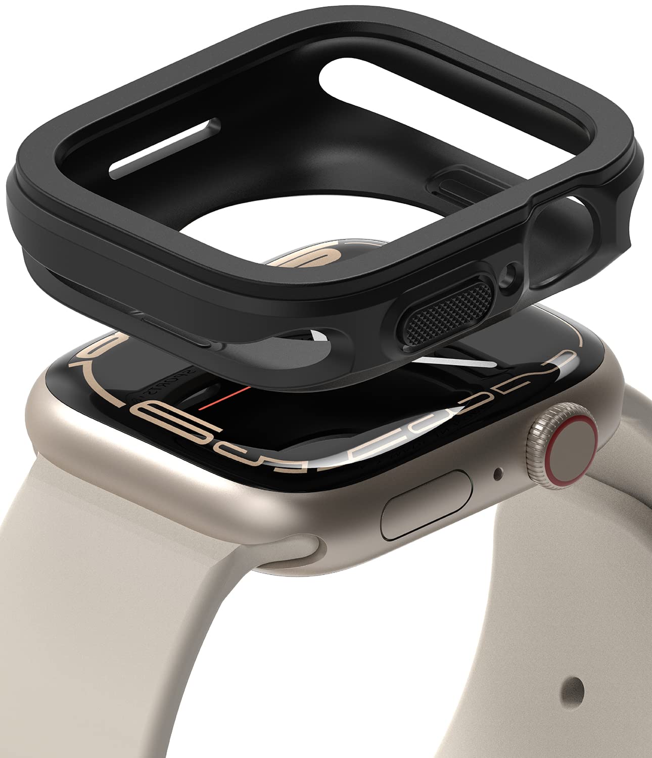 Ringke Air Sports Cover Apple Watch 44/45mm Nero antiurto