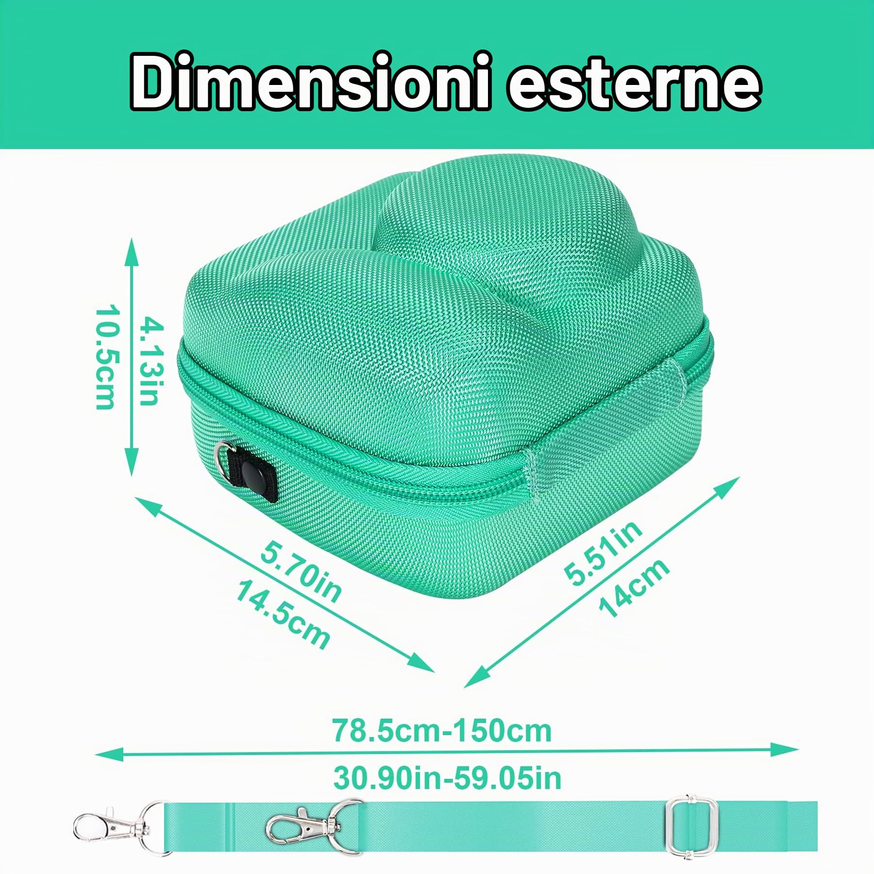Aenllosi Camera Case Instax Mini 12 custodia verde