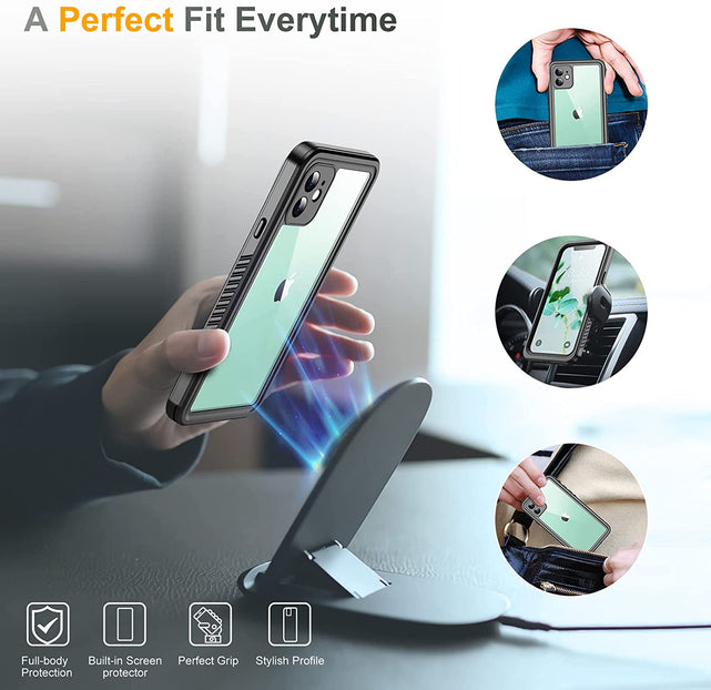 Redpepper iPhone 11 cover impermeabile IP68 heavy duty