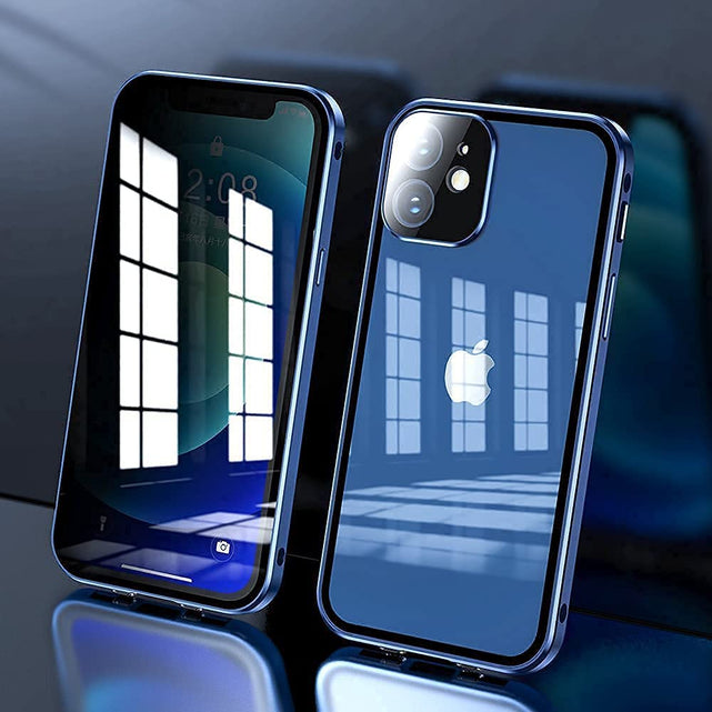Redpepper iPhone 13 Mini Custodia Privacy 360 Trasparente