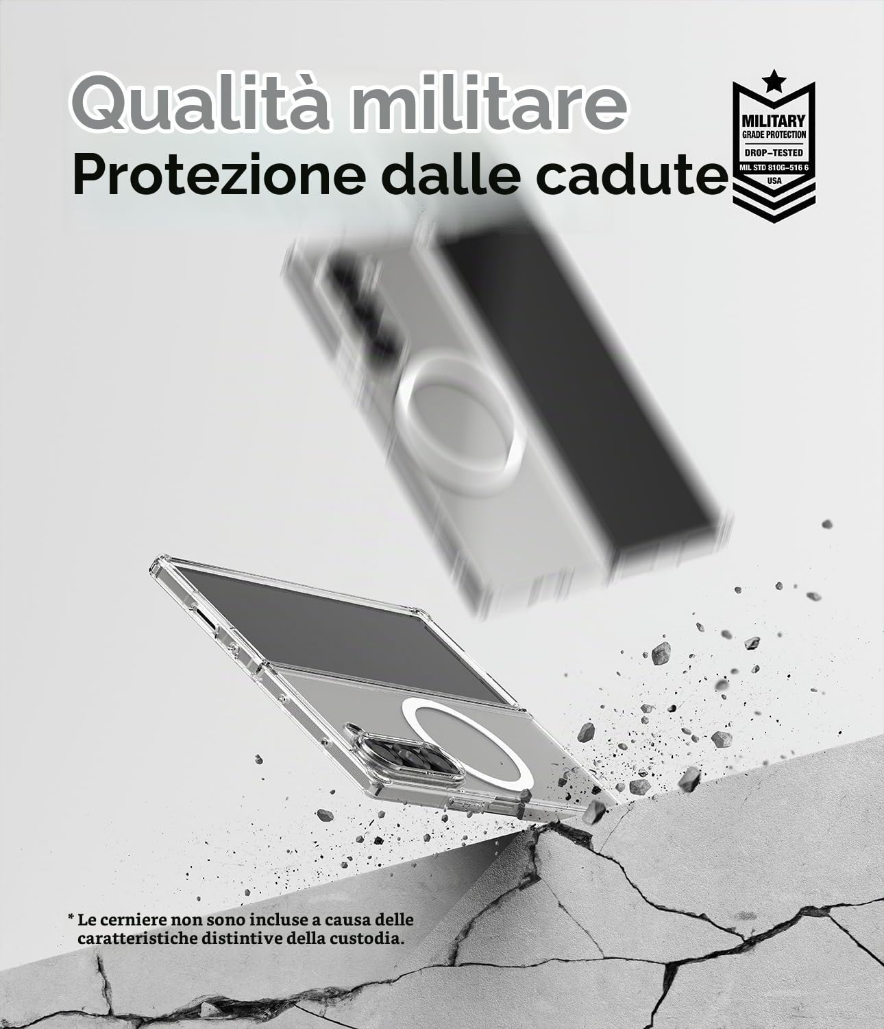 Ringke Fusion Magnetic Cover Galaxy Z Fold 6 Trasparente