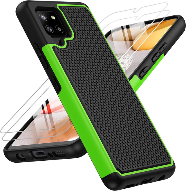 Redpepper Galaxy A42 5G custodia dual layer con vetri