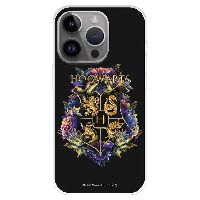 Licenze Ufficiali Hogwarts cover iPhone 15 Pro Max trasparente