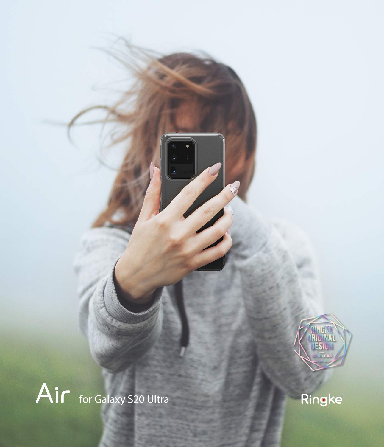 Ringke Air Galaxy S20 Ultra cover trasparente TPU sottile