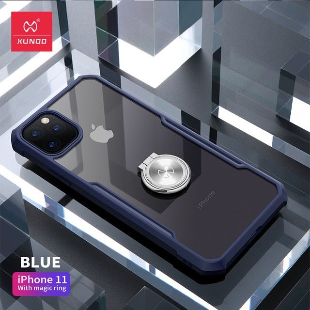 Redpepper Apple Cases iPhone 11 Pro cover ring TPU nera