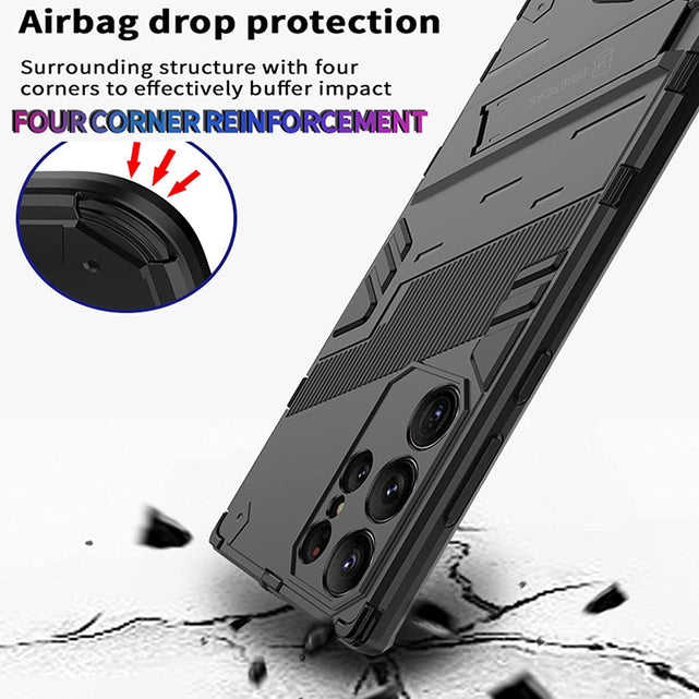 Redpepper Galaxy S23 Ultra Cover Antiurto con Stand