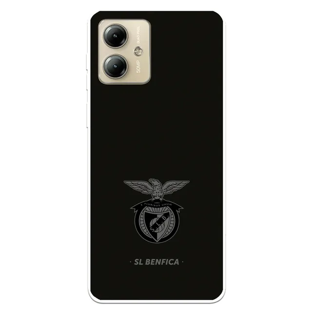 La Casa de las Carcasas Squadre Moto G14 custodia Benfica nera silicone