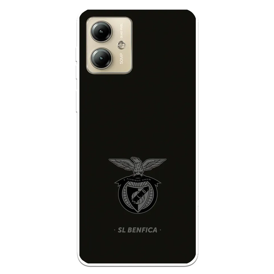 La Casa de las Carcasas Squadre Moto G14 custodia Benfica nera silicone