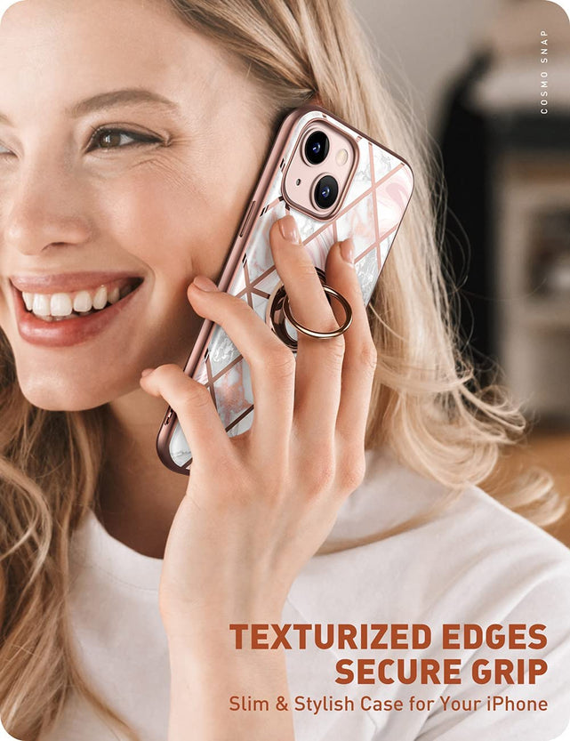 Redpepper iPhone 13 Cover Anello 360° Supporto Antiurto