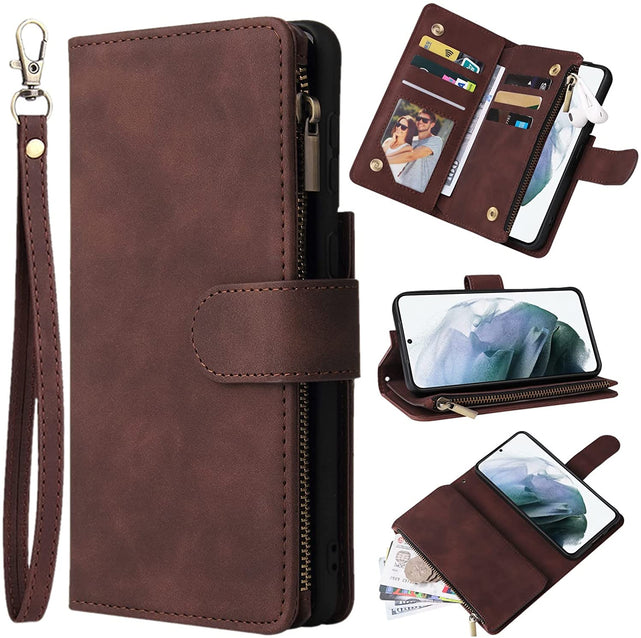 Redpepper Galaxy S22 Plus cover pelle portafoglio