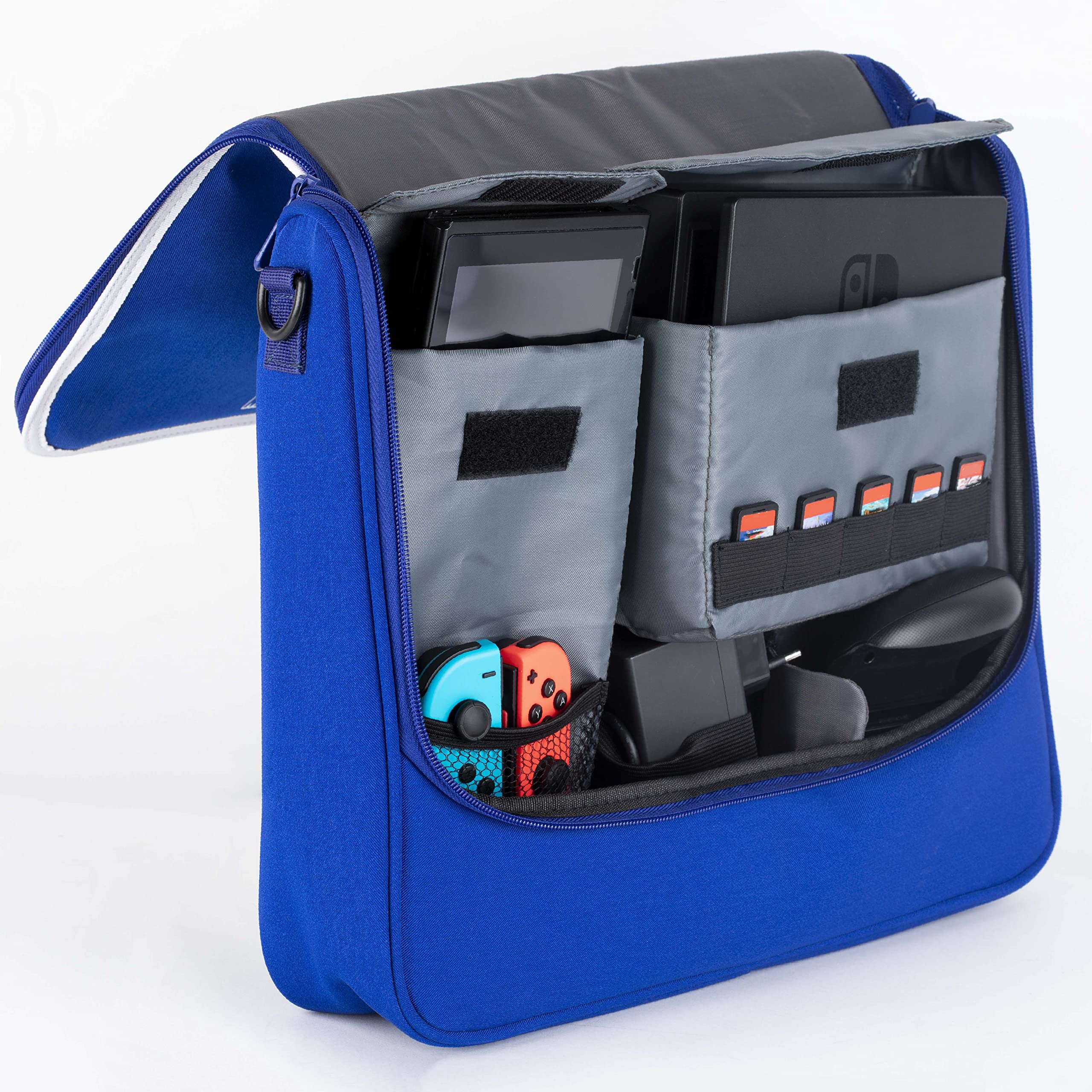 Konix My Hero Academia Borsa Messenger Switch Blu