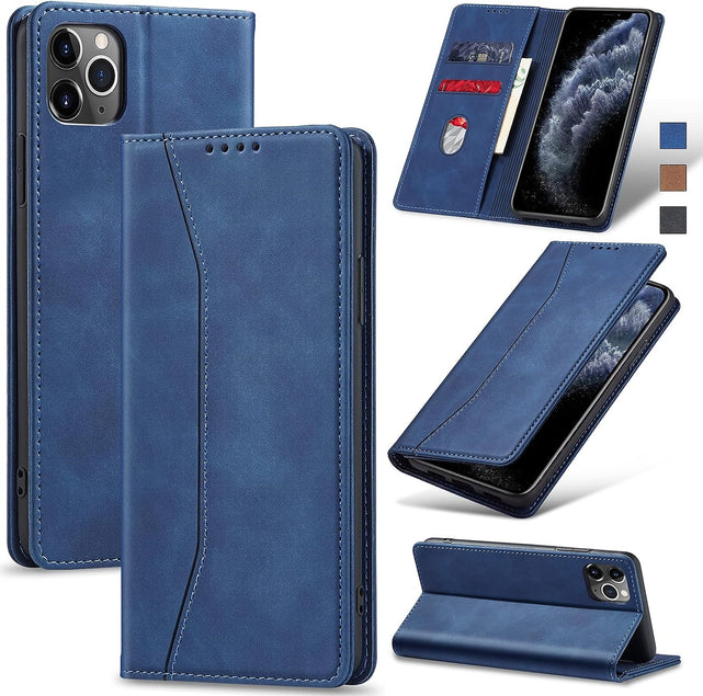 Redpepper OnePlus Cases OnePlus 11 Cover Pelle Nera Portafoglio