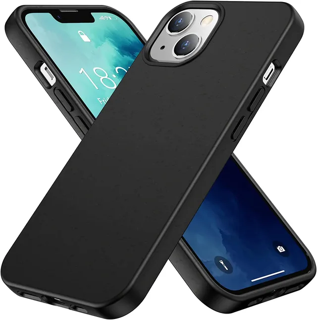 Redpepper Apple Cases cover iPhone 14 Plus nera maculata bio