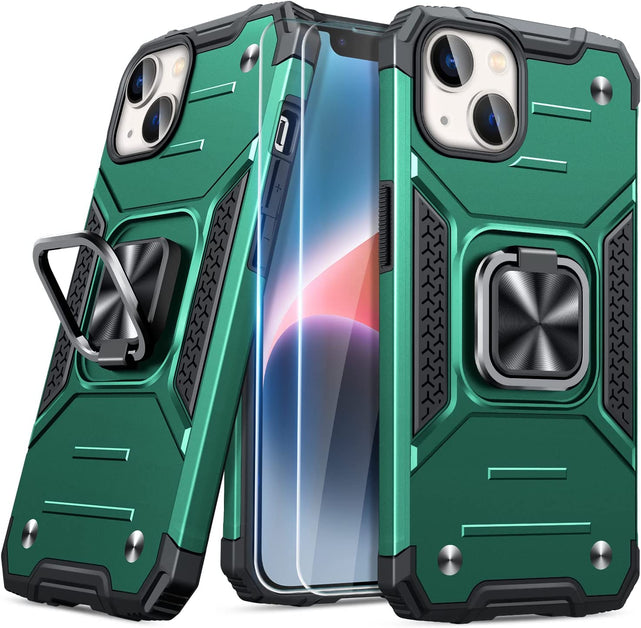 Redpepper iPhone 14 Cover Anello Stand Antiurto 6,1"