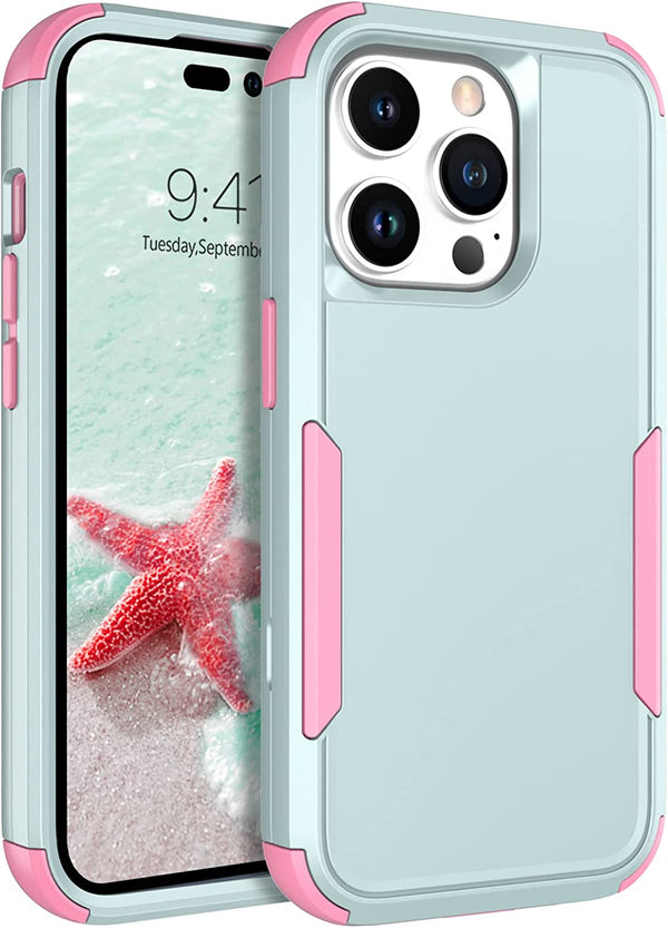 Redpepper Apple Cases iPhone 14 Pro cover rugged 3 strati verde