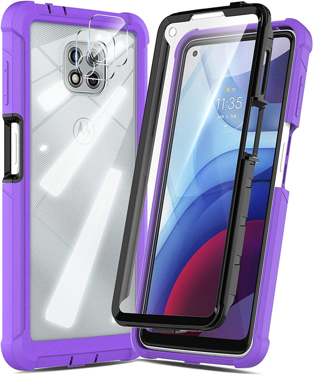 Redpepper Moto G Power 2021 cover nera pellicola