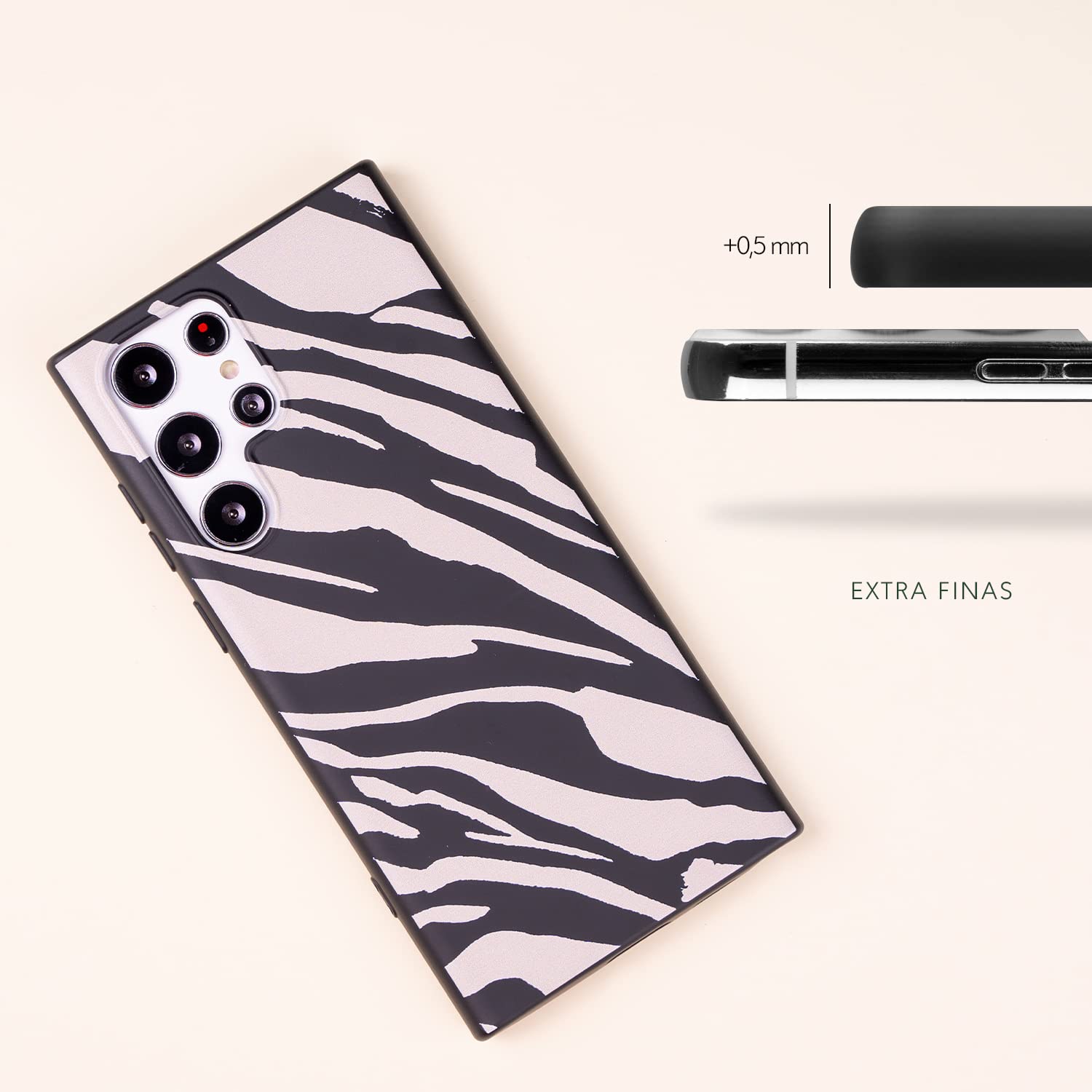 La Casa de las Carcasas Zebra cover Redmi Note 11 Pro 5G silicone