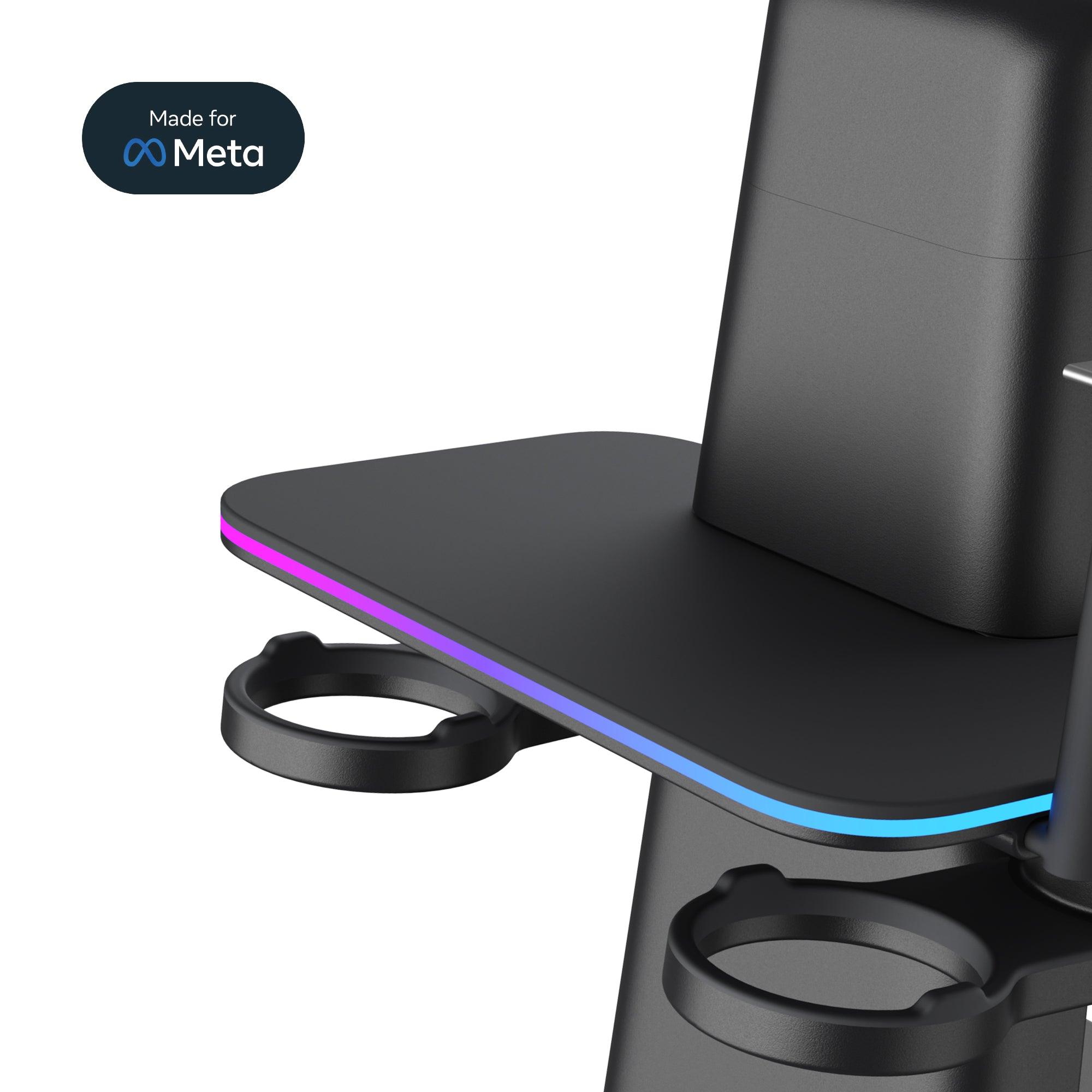 KIWI Design Charging Accessories QC03 Stand Ricarica Quest 3 RGB