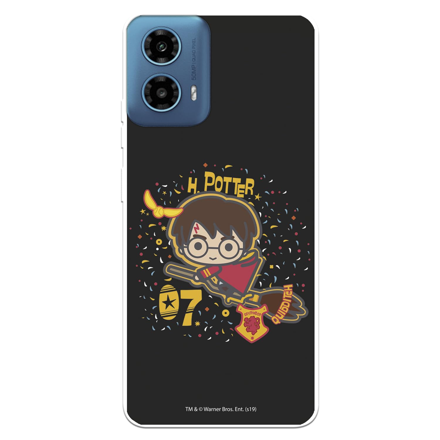 La Casa de las Carcasas Moto G34 cover Darth Vader fondo nero