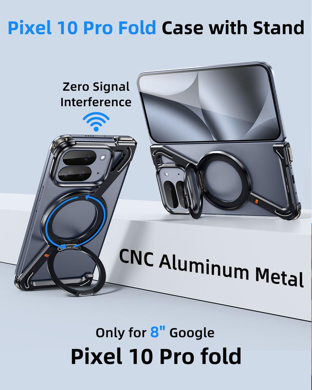 Redpepper Pixel 10 Pro Fold cover alluminio con anello