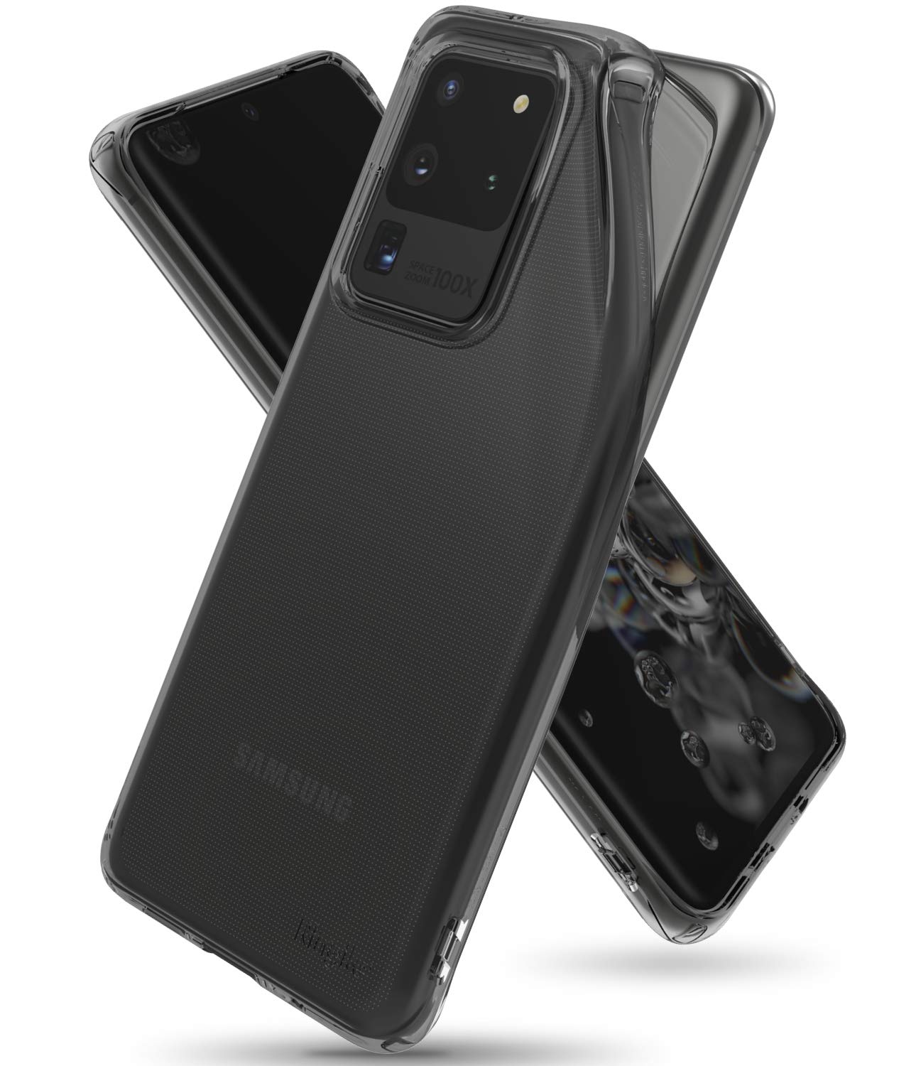 Ringke Air Galaxy S20 Ultra cover nero fumo TPU sottile