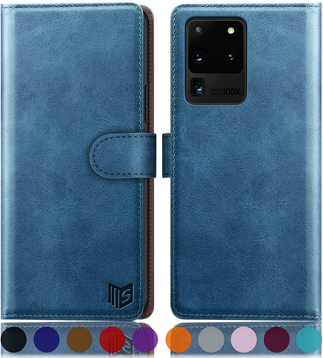 Redpepper Galaxy S20 Ultra cover portafoglio pelle RFID