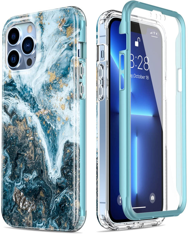Redpepper iPhone 13 Pro Max Cover con Vetro Protettivo Slim