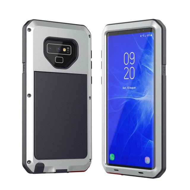 Redpepper Galaxy Cases cover Note 9 custodia alluminio antiurto nera
