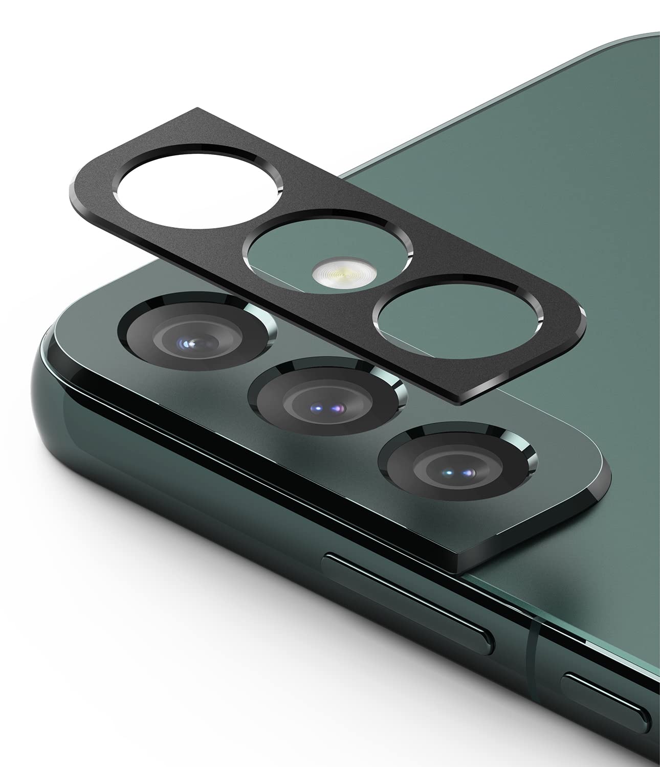 Ringke Camera Styling Protezione Fotocamera Galaxy S22 Nero Alluminio