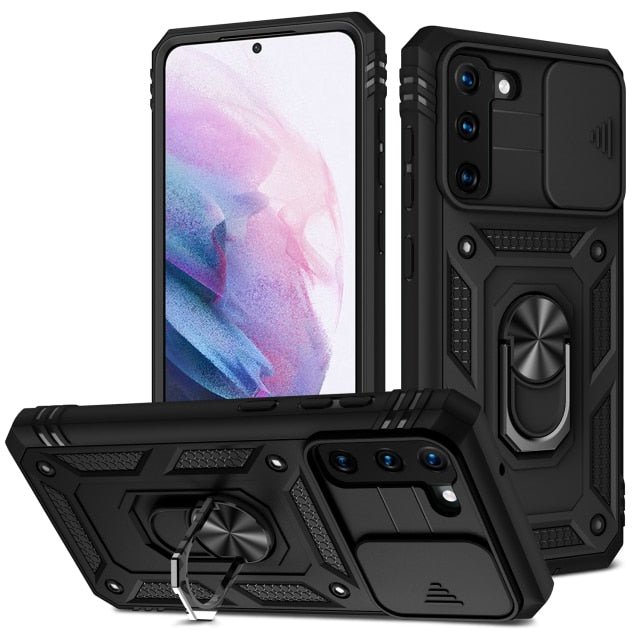Redpepper S22 Ultra Custodia Rugged con Anello e Stand