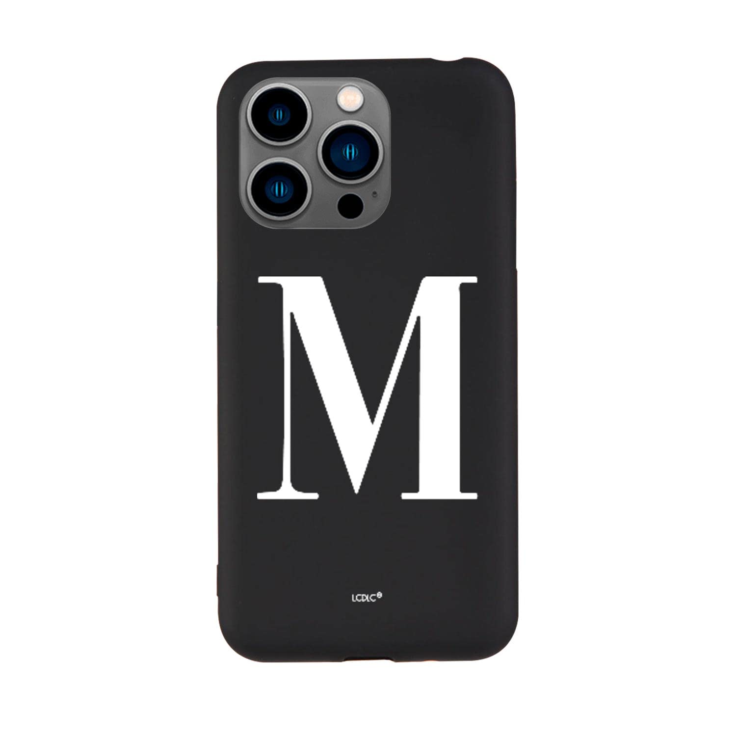 La Casa de las Carcasas Personalizzate iPhone 15 Pro custodia nero iniziale
