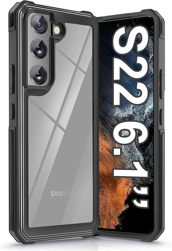 Redpepper Galaxy Cases S22 Ultra cover trasparente alluminio
