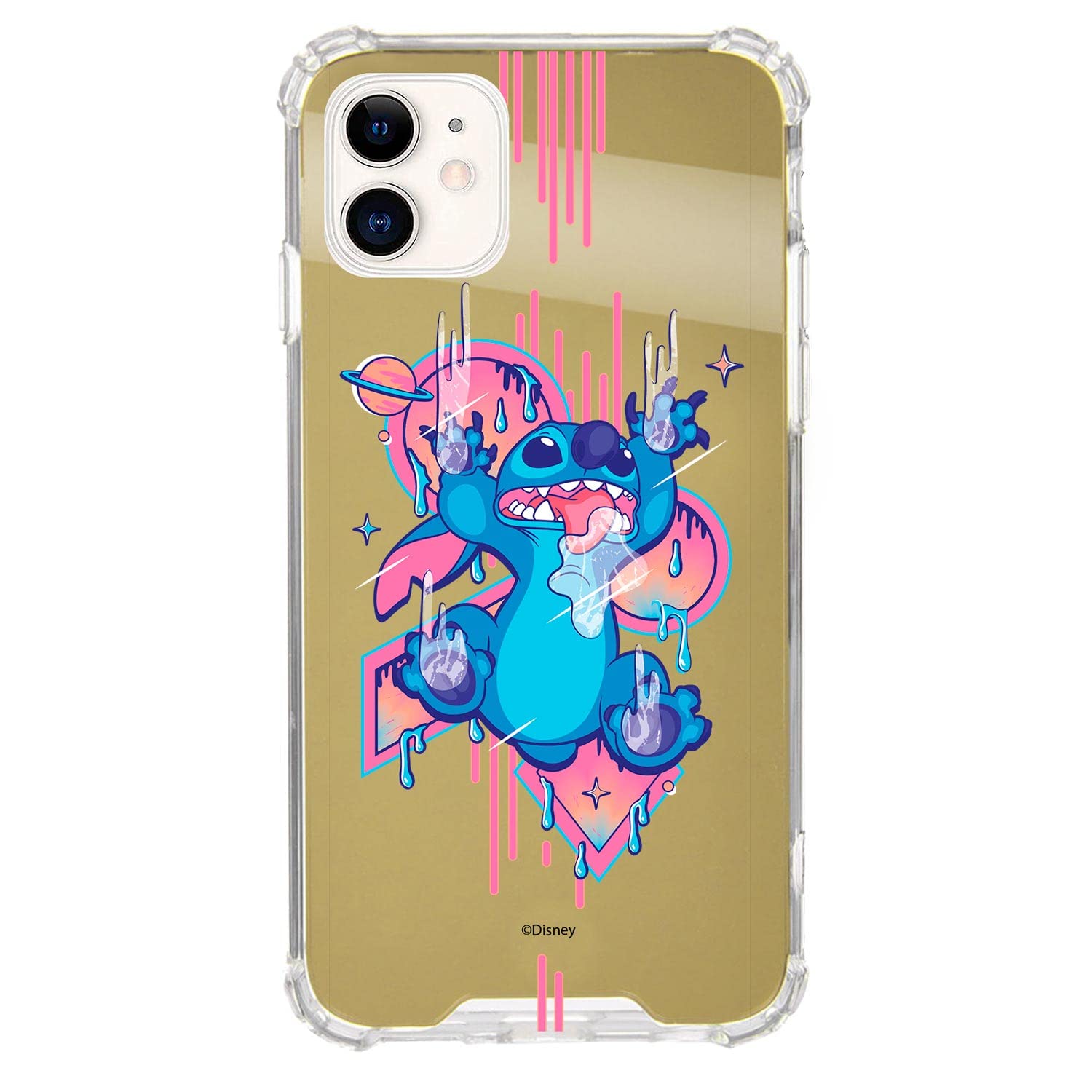 La Casa de las Carcasas Stitch Cover Redmi Note 9 Silicone Nero
