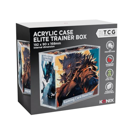 Konix ETB vetrina box acrilico trasparente 190x90x168
