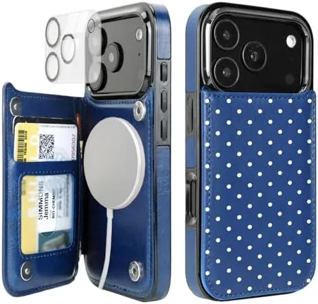 Redpepper 18 Pro Cover Portafoglio Pelle con RFID