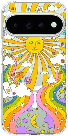 Redpepper Pixel 11 Pro Cover Trasparente Groovy 70s