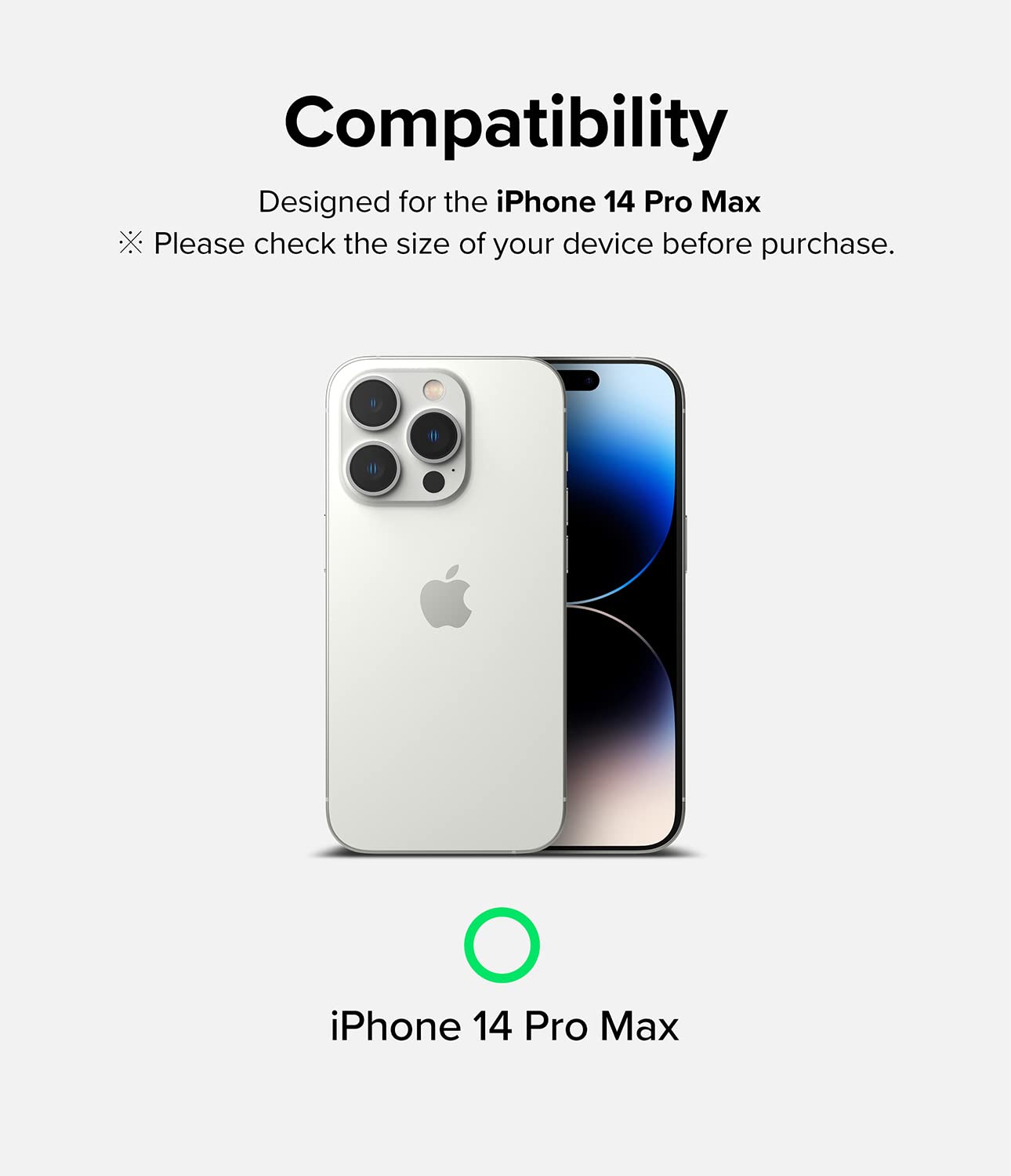 Ringke Full Cover Glass Vetro iPhone 14 Pro Max 9H