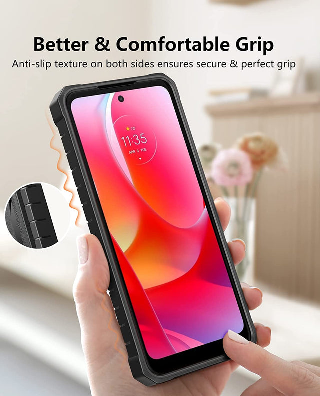 Redpepper Motorola Cases cover Moto G Power 2022 rugged stand