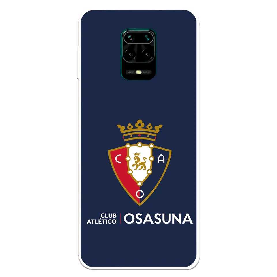 La Casa de las Carcasas Squadre Cover Redmi Note 9S Osasuna Blu Silicone